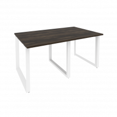 Onix Стол переговорный O.MO-PRG-2.0 Дуб Мали/Металл Белый 1560*980*750