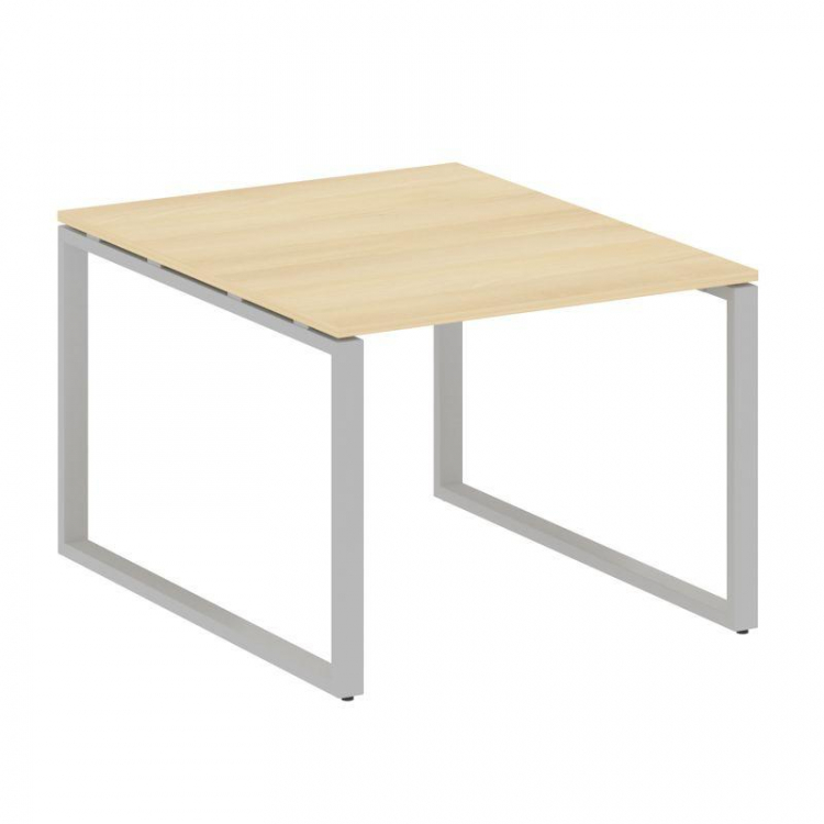 Metal System Переговорный стол (1 столешница) на О-образном м/к БО.ПРГ-1.1 Акация Лорка/Металл Серый