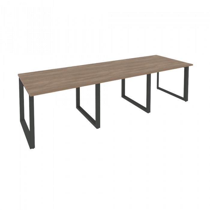Onix Стол переговорный O.MO-PRG-3.1 Дуб Аризона/Металл Антрацит 2940*980*750