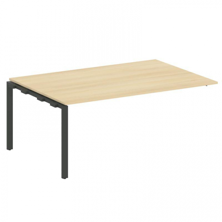 Metal System Проходной элемент перег. стола на П-образном м/к БП.ППРГ-5 Акация Лорка/Металл Антрацит