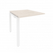 Onix Проходной наборный элемент переговорного стола O.MP-NPRG-0 Денвер Светлый/Металл Белый 780*980*