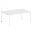 Metal System Переговорный стол (1 столешница) на П-образном м/к БП.ПРГ-1.5 Белый/Металл Белый 1800*1