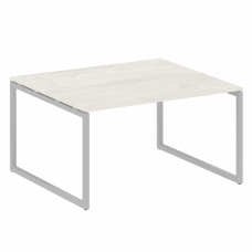 Metal System Quattro Перег. стол (1 столешница) на О-образном м/к 40БО.ПРГ-1.3 Дуб Наварра/Металл Се