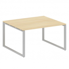 Metal System Переговорный стол (1 столешница) на О-образном м/к БО.ПРГ-1.3 Акация Лорка/Металл Серый
