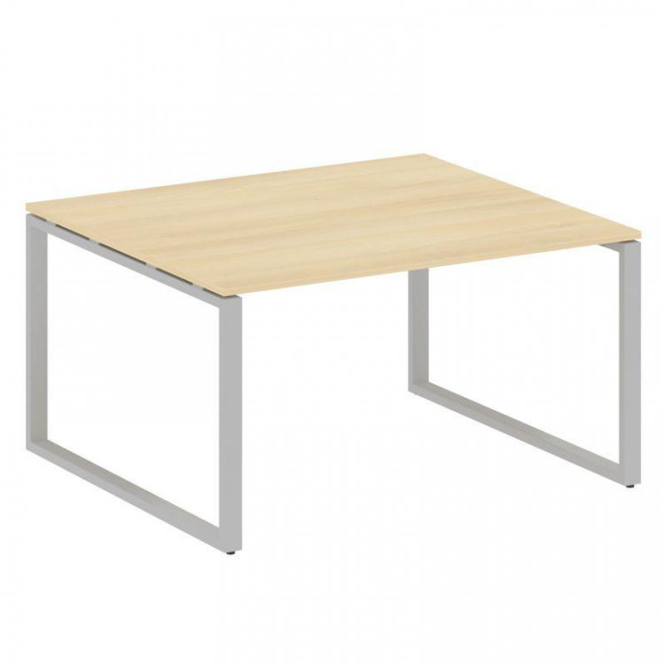 Metal System Переговорный стол (1 столешница) на О-образном м/к БО.ПРГ-1.3 Акация Лорка/Металл Серый