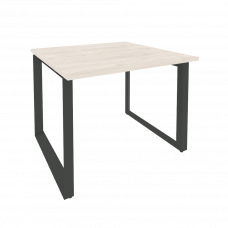 Onix Стол переговорный O.MO-PRG-1.1 Денвер Светлый/Металл Антрацит 980*980*750