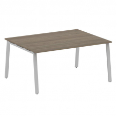 Metal System Переговорный стол (1 столешница) на А-образном м/к БА.ПРГ-1.4 Вяз Благородный/Металл Се