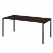 Стол на металлокаркасе для заседаний АМ-0058 Дуб венге/Антрацит 1800x850x760 Арго-М