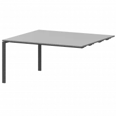 Модуль стола переговорного АМЭ-003.123 Серый/Антрацит 1400x1236x760 Арго-М
