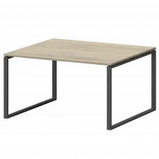 Стол переговорный на металлокаркасе СМСП-О-16.123.Пр25 Кронберг/Антрацит 1600x1236x750 Смарт