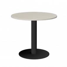 Стол круглый АМ-Д90 Ясень шимо/Антрацит 900x900x760 Арго-М