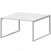 Стол переговорный на металлокаркасе АМП.О-004.123 Белый/Белый 1600x1236x760 Арго-М