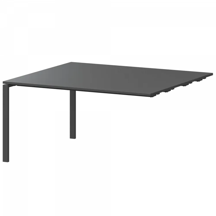Модуль стола переговорного АМЭ-003.123 Антрацит/Антрацит 1400x1236x760 Арго-М