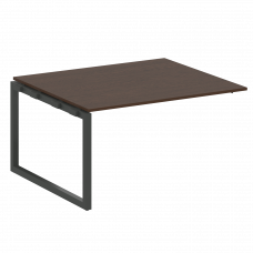 Metal System Quattro Проходной элемент перег. стола на О-образном м/к 50БО.ППРГ-3 Венге Цаво/Металл