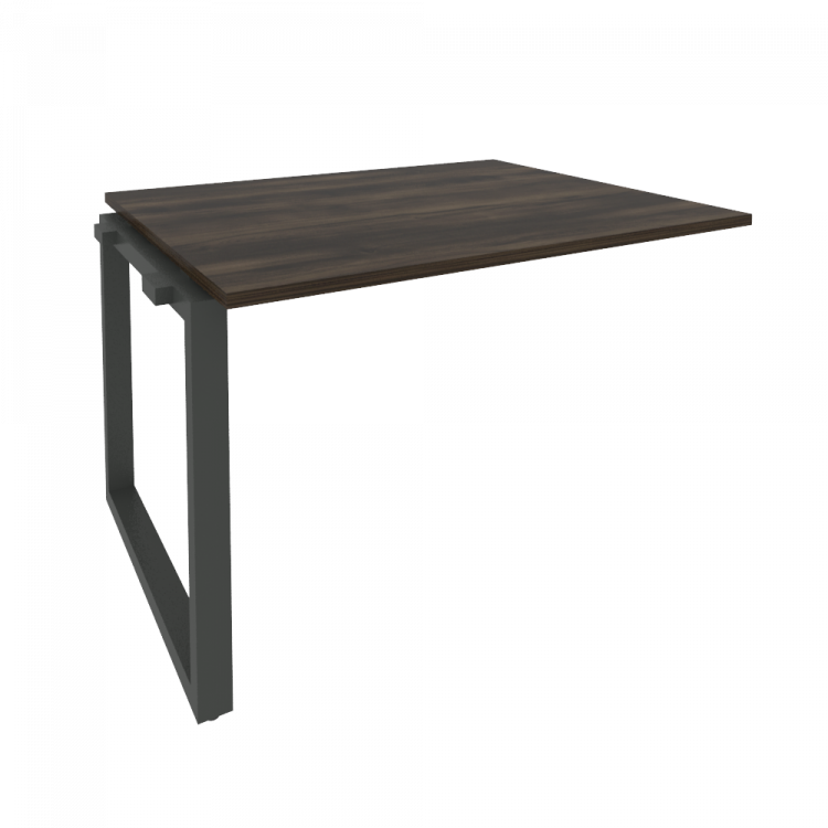 Onix Проходной наборный элемент переговорного стола O.MO-NPRG-2 Дуб Мали/Металл Антрацит 1180*980*75