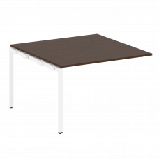 Metal System Quattro Проходной элемент перег. стола на П-образном м/к 40БП.ППРГ-2 Венге Цаво/Металл