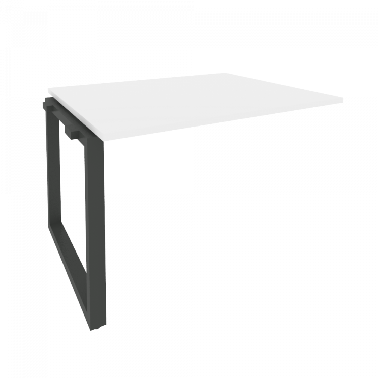 Onix Проходной наборный элемент переговорного стола O.MO-NPRG-2 Белый Бриллиант/Металл Антрацит 1180