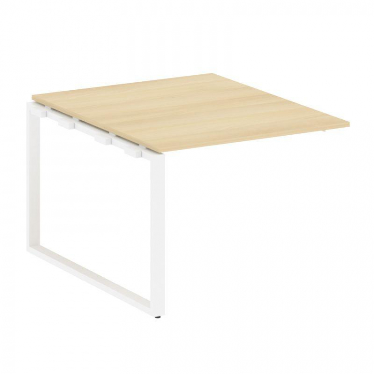 Metal System Проходной элемент перег. стола на О-образном м/к БО.ППРГ-1 Акация Лорка/Металл Белый 10