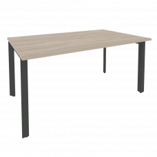 Onix Стол переговорный O.MP-PRG-1.4 Дуб Аттик/Металл Антрацит 1580*980*750