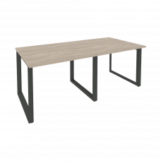 Onix Стол переговорный O.MO-PRG-2.1 Дуб Аттик/Металл Антрацит 1960*980*750