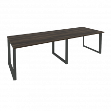 Onix Стол переговорный O.MO-PRG-2.3 Дуб Мали/Металл Антрацит 2760*980*750