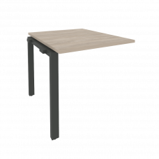 Onix Проходной наборный элемент переговорного стола O.MP-NPRG-0 Дуб Аттик/Металл Антрацит 780*980*75