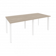 Onix Стол переговорный O.MP-PRG-2.1 Дуб Аттик/Металл Белый 1960*980*750