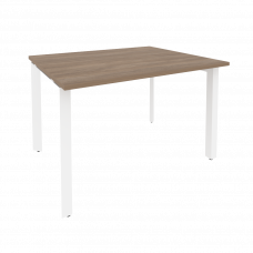 Onix Стол переговорный O.MP-PRG-1.2 Дуб Аризона/Металл Белый 1180*980*750