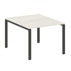 Metal System Переговорный стол (1 столешница) на П-образном м/к БП.ПРГ-1.1 Дуб Наварра/Металл Антрац