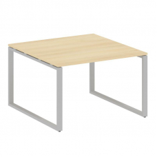 Metal System Переговорный стол (1 столешница) на О-образном м/к БО.ПРГ-1.2 Акация Лорка/Металл Серый