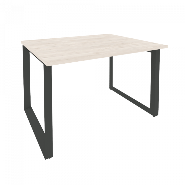 Onix Стол переговорный O.MO-PRG-1.2 Денвер Светлый/Металл Антрацит 1180*980*750