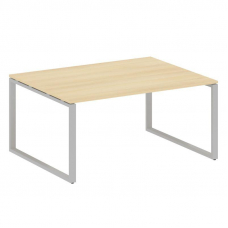 Metal System Переговорный стол (1 столешница) на О-образном м/к БО.ПРГ-1.4 Акация Лорка/Металл Серый
