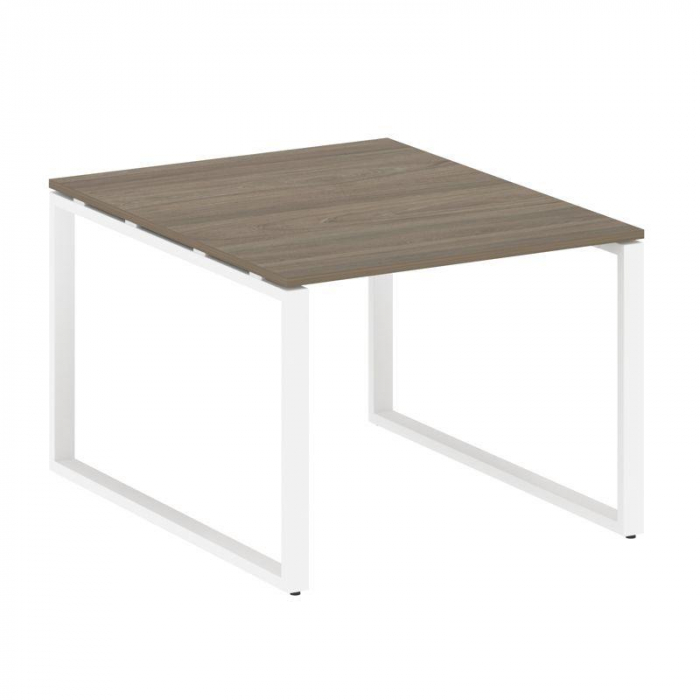 Metal System Переговорный стол (1 столешница) на О-образном м/к БО.ПРГ-1.1 Вяз Благородный/Металл Бе