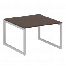 Metal System Quattro Переговорный стол (1 столешница) на О-образном м/к 50БО.ПРГ-1.2 Венге Цаво/Мета