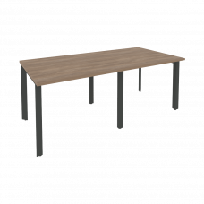 Onix Стол переговорный O.MP-PRG-2.1 Дуб Аризона/Металл Антрацит 1960*980*750