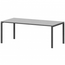Стол на металлокаркасе для заседаний АМ-0058 Серый/Антрацит 1800x850x760 Арго-М