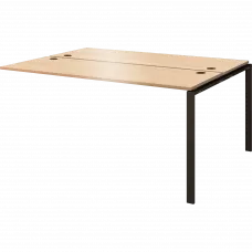 Модуль двойной на 2 рабочих места АМБЭ-002.60 Бук/Антрацит 1200x1236x760 Арго-М