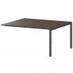 Модуль стола переговорного АМЭ-005.123 Дуб венге/Антрацит 1800x1236x760 Арго-М