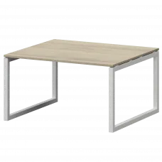 Стол переговорный на металлокаркасе СМСП-О-18.123.Пр50 Кронберг/Белый 1800x1236x750 Смарт