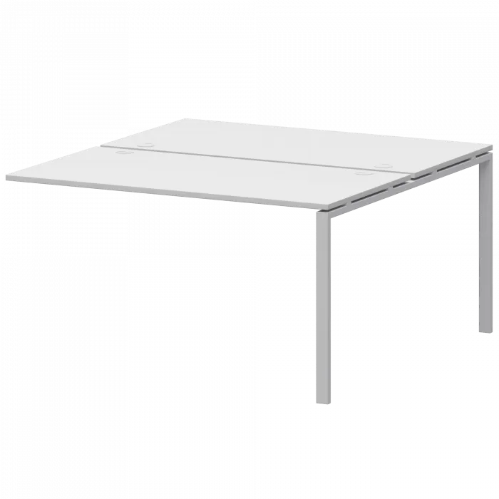 Модуль двойной на 2 рабочих места АМБЭ-005.60 Белый/Белый 1800x1236x760 Арго-М