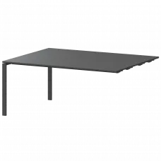 Модуль стола переговорного АМЭ-004.123 Антрацит/Антрацит 1600x1236x760 Арго-М