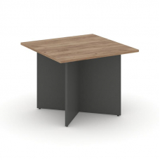 Style Project Стол переговорный квадрат. SN-D.SPRG-003 Дуб Табак/Антрацит 980*980*750