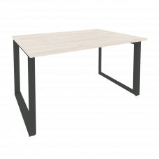 Onix Стол переговорный O.MO-PRG-1.3 Денвер Светлый/Металл Антрацит 1380*980*750