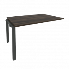 Onix Проходной наборный элемент переговорного стола O.MP-NPRG-3 Дуб Мали/Металл Антрацит 1380*980*75