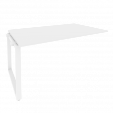 Onix Проходной наборный элемент переговорного стола O.MO-NPRG-4 Белый Бриллиант/Металл Белый 1580*98