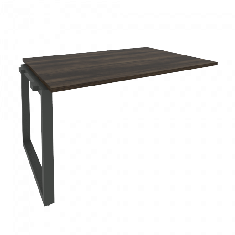 Onix Проходной наборный элемент переговорного стола O.MO-NPRG-3 Дуб Мали/Металл Антрацит 1380*980*75