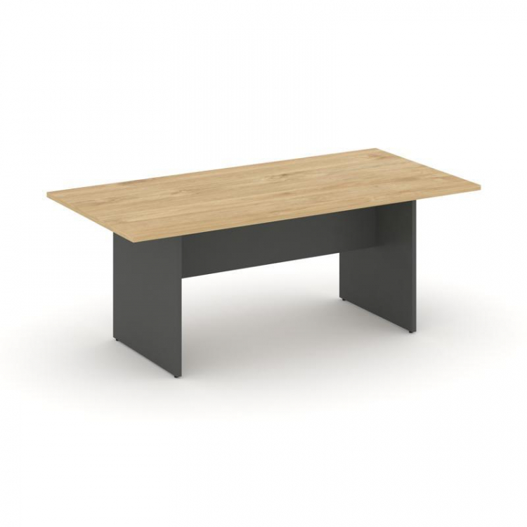 Style Project Стол переговорный SN-D.SPRG-002 Тиквуд Светлый/Антрацит 1980*980*750
