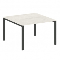 Metal System Переговорный стол (1 столешница) на П-образном м/к БП.ПРГ-1.2 Дуб Наварра/Металл Антрац