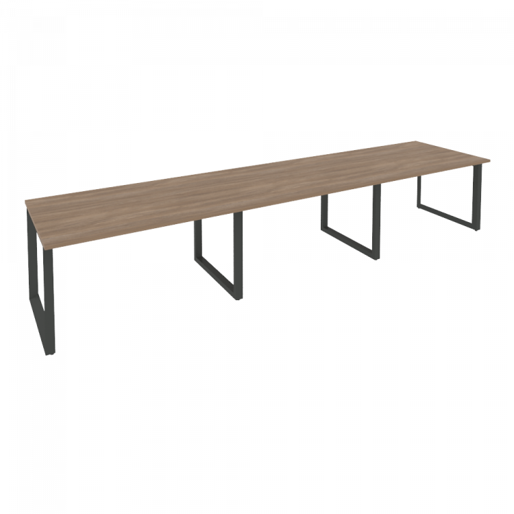 Onix Стол переговорный O.MO-PRG-3.3 Дуб Аризона/Металл Антрацит 4140*980*750