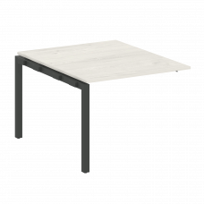 Metal System Quattro Проходной элемент перег. стола на П-образном м/к 50БП.ППРГ-1 Дуб Наварра/Металл